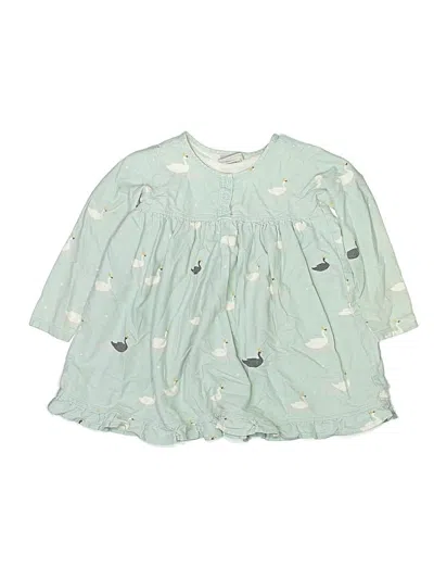 Pre-owned Hanna Andersson Kids' Dress In Green