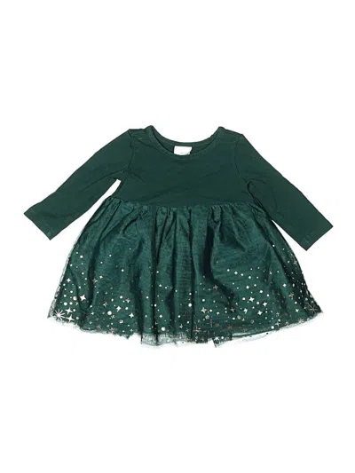 Pre-owned Hanna Andersson Babies' Dress In Green