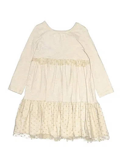 Pre-owned Hanna Andersson Kids' Dress In Ivory