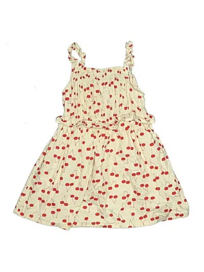 Pre-owned Hanna Andersson Kids' Dress In Ivory