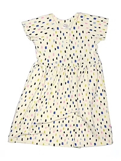Pre-owned Hanna Andersson Kids' Dress In Ivory