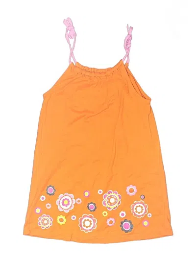 Pre-owned Hanna Andersson Kids' Dress In Orange