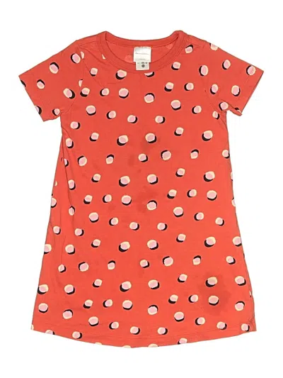 Pre-owned Hanna Andersson Kids' Dress In Orange