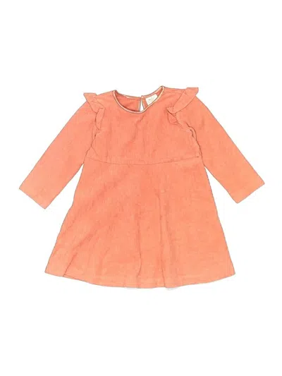 Pre-owned Hanna Andersson Kids' Dress In Orange