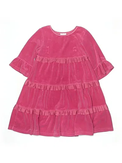 Pre-owned Hanna Andersson Kids' Dress In Pink