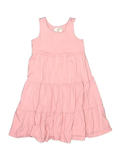 Pre-owned Hanna Andersson Kids' Dress In Pink