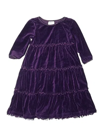 Pre-owned Hanna Andersson Kids' Dress In Purple