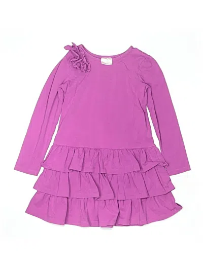 Pre-owned Hanna Andersson Kids' Dress In Purple