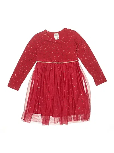 Pre-owned Hanna Andersson Kids' Dress In Red