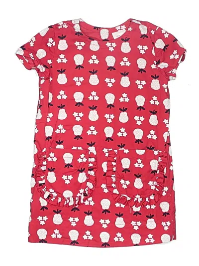 Pre-owned Hanna Andersson Kids' Dress In Red