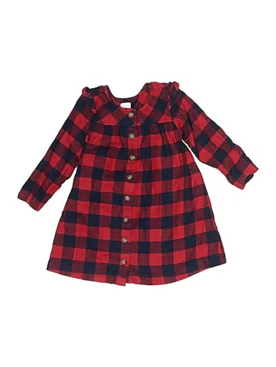 Pre-owned Hanna Andersson Kids' Dress In Red