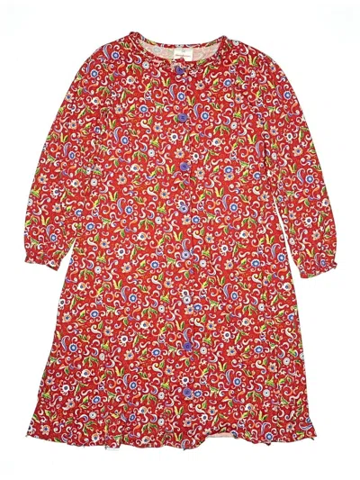 Pre-owned Hanna Andersson Kids' Dress In Red