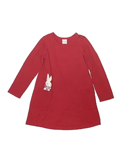 Pre-owned Hanna Andersson Kids' Dress In Red