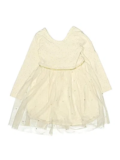 Pre-owned Hanna Andersson Kids' Dress In White