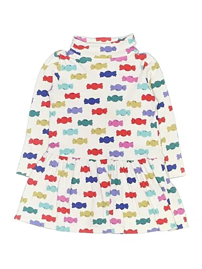 Pre-owned Hanna Andersson Kids' Dress In White