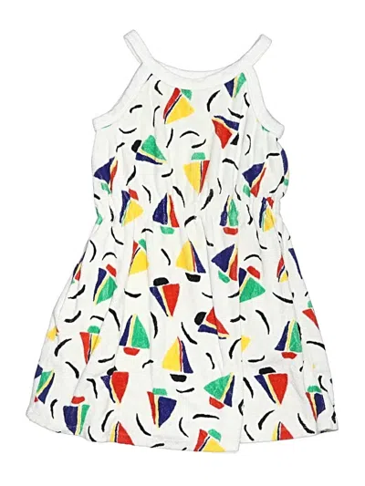 Pre-owned Hanna Andersson Kids' Dress In White