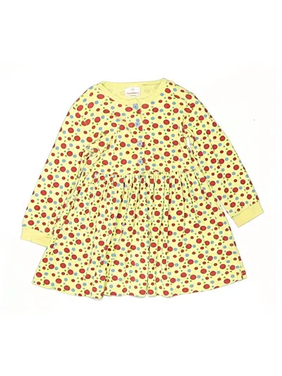 Pre-owned Hanna Andersson Kids' Dress In Yellow
