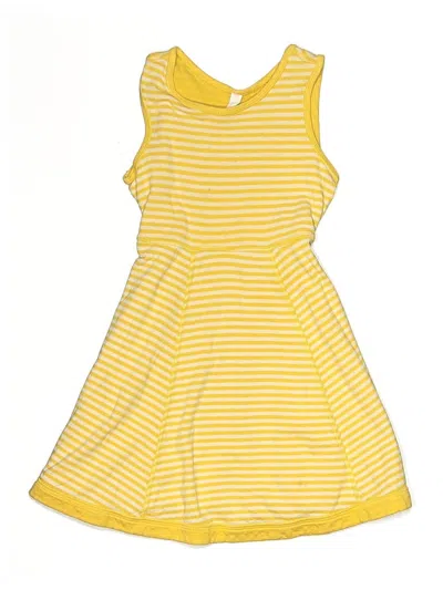 Pre-owned Hanna Andersson Kids' Dress In Yellow
