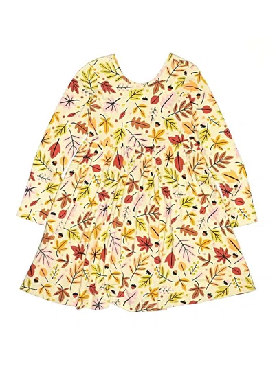 Pre-owned Hanna Andersson Kids' Dress In Yellow