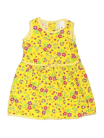 Pre-owned Hanna Andersson Kids' Dress In Yellow