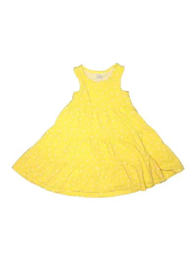 Pre-owned Hanna Andersson Kids' Dress In Yellow