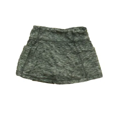 Pre-owned Hanna Andersson Kids' Girls Blue Gray Skirt