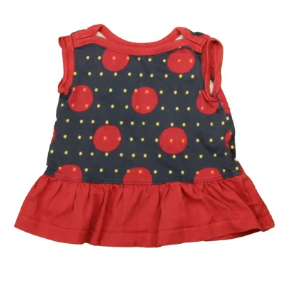 Hanna Andersson Kids' Girls Navy Red Dress