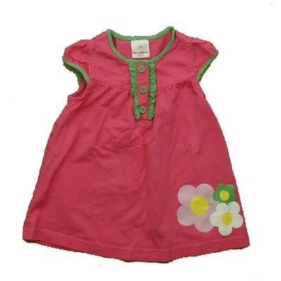 Hanna Andersson Kids' Girls Pink Dress In Red