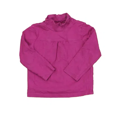 Pre-owned Hanna Andersson Kids' Girls Pink Turtleneck In Purple