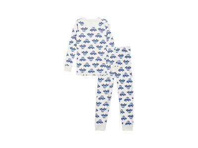 Hanna Andersson Hannajamstm Print Long John Pajamas Set (toddler/little Kid/big Kid) Boy's Pajama Sets Beep Beep: 6- In Blue