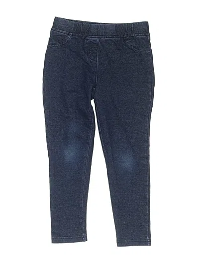 Pre-owned Hanna Andersson Kids' Jeggings In Blue