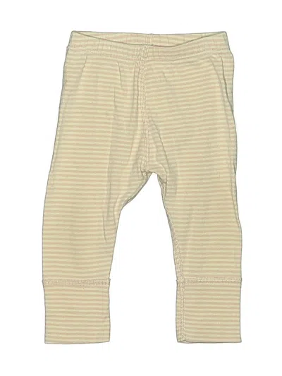 Pre-owned Hanna Andersson Babies' Khaki Pant In White