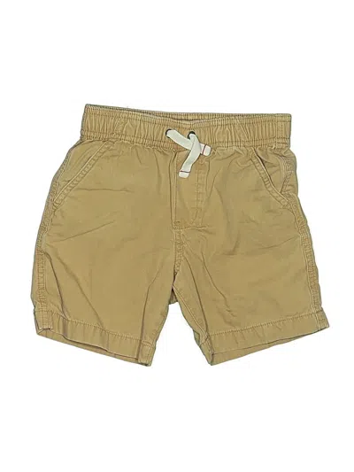 Pre-owned Hanna Andersson Kids' Khaki Shorts In Brown