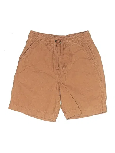 Pre-owned Hanna Andersson Kids' Khaki Shorts In Brown