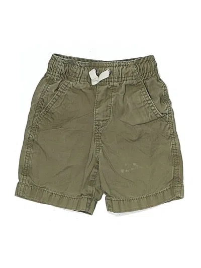 Pre-owned Hanna Andersson Kids' Khaki Shorts In Green