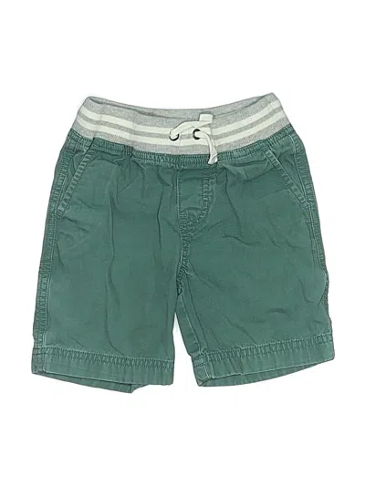 Pre-owned Hanna Andersson Kids' Khaki Shorts In Green