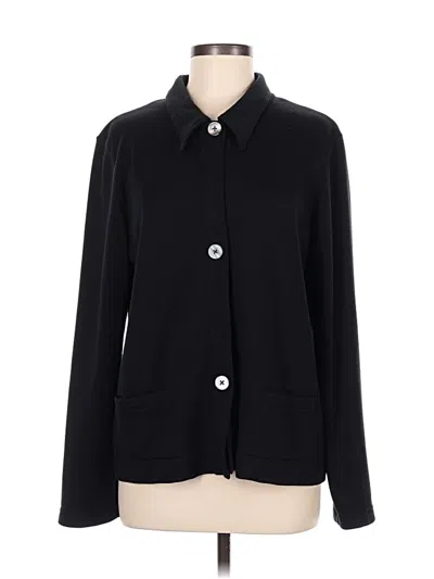 Pre-owned Hanna Andersson Long Sleeve Blouse In Black