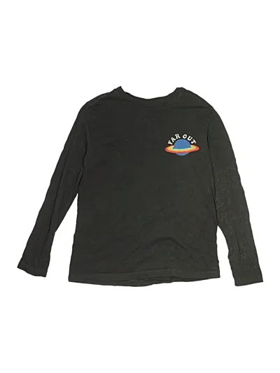 Pre-owned Hanna Andersson Kids' Long Sleeve T-shirt In Black