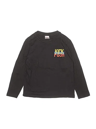 Pre-owned Hanna Andersson Kids' Long Sleeve T-shirt In Gray
