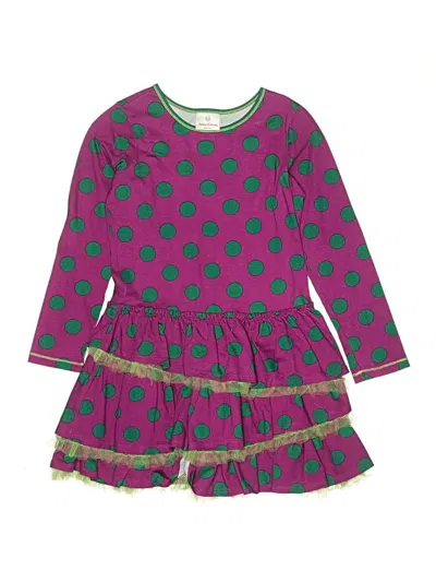 Pre-owned Hanna Andersson Kids' Long Sleeve T-shirt In Green