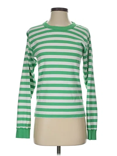 Pre-owned Hanna Andersson Long Sleeve T-shirt In Green