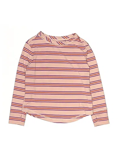 Pre-owned Hanna Andersson Kids' Long Sleeve T-shirt In Pink