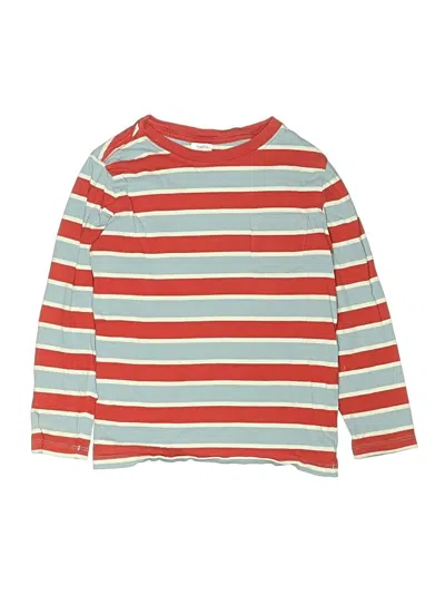 Pre-owned Hanna Andersson Kids' Long Sleeve T-shirt In Red