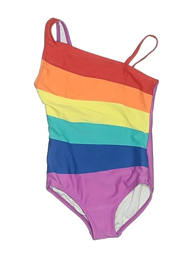 Pre-owned Hanna Andersson Kids' One Piece Swimsuit In Purple