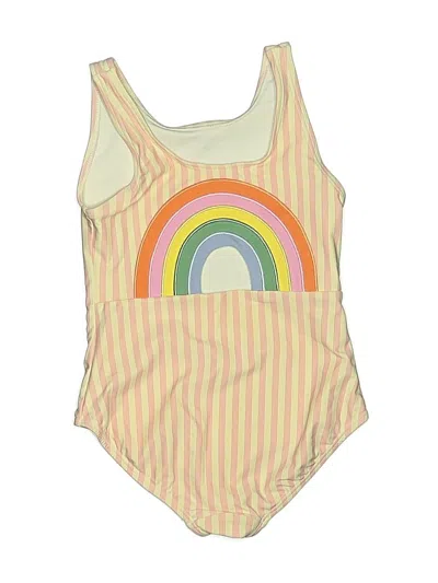 Pre-owned Hanna Andersson Kids' One Piece Swimsuit In Yellow