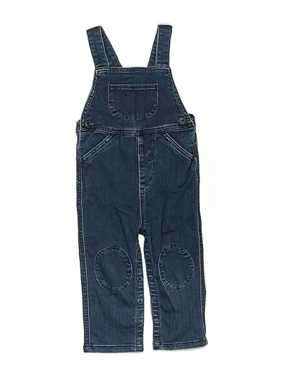 Pre-owned Hanna Andersson Kids' Overalls In Blue