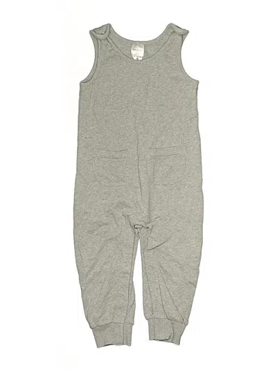 Pre-owned Hanna Andersson Kids' Overalls In Gray