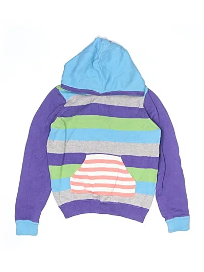 Pre-owned Hanna Andersson Kids' Pullover Hoodie In Purple