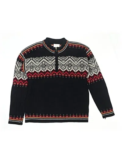 Pre-owned Hanna Andersson Kids' Pullover Sweater In Black