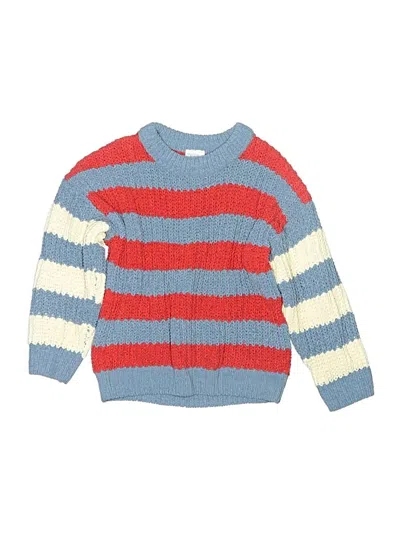 Pre-owned Hanna Andersson Kids' Pullover Sweater In Blue
